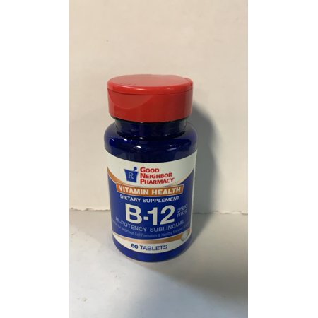 GNP Vitamin B-12 Dietary Supplement 2500 Mcg, 60 Tablets)