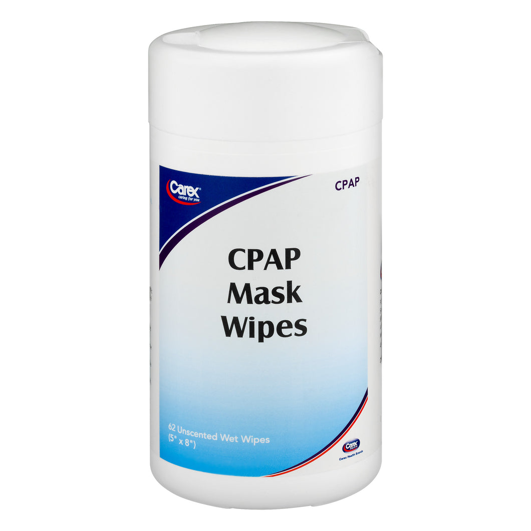 Carex CPAP Mask Wipes, 62 Count, Unscented